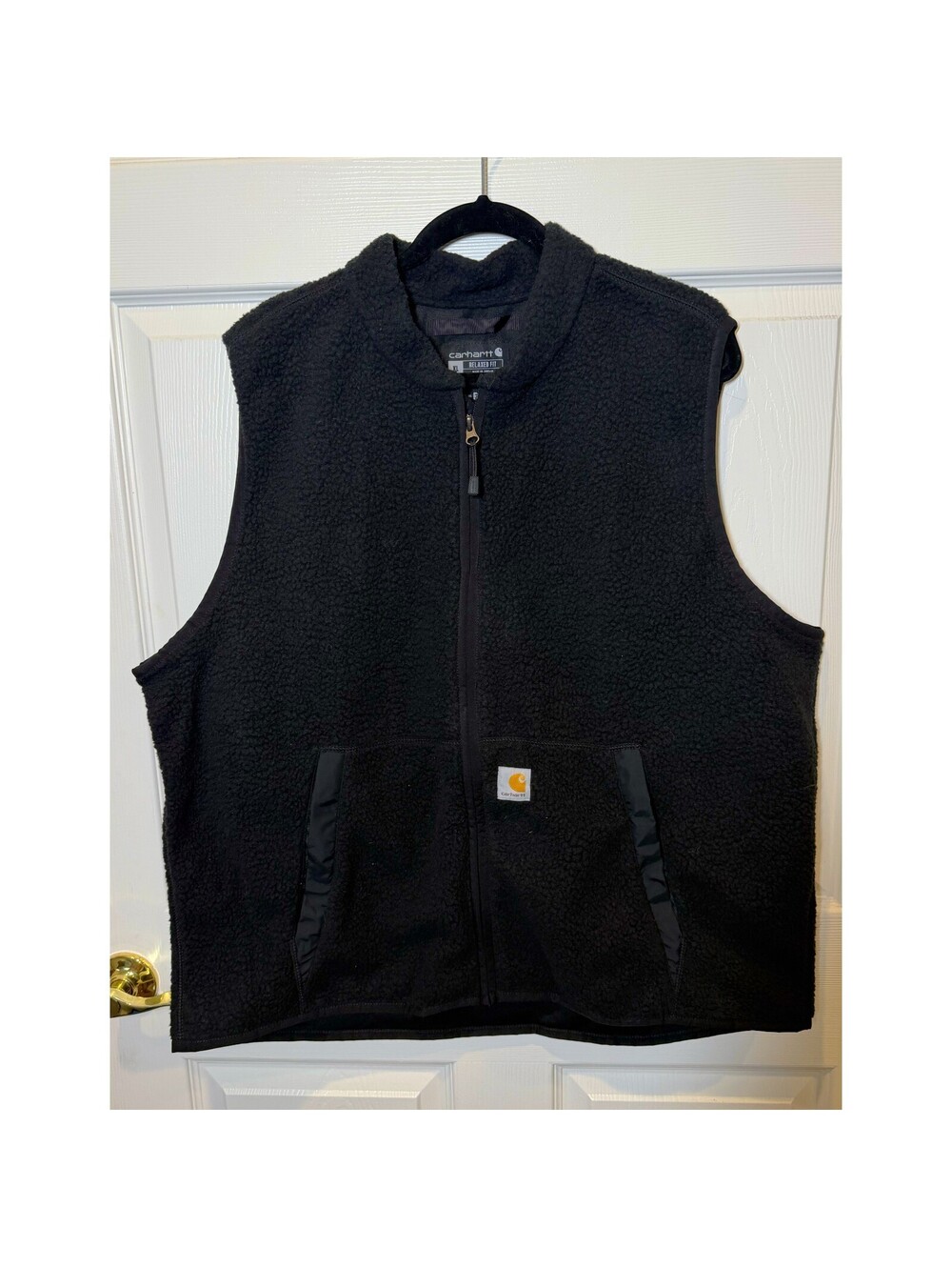 Relaxed Fit Fleece Vest